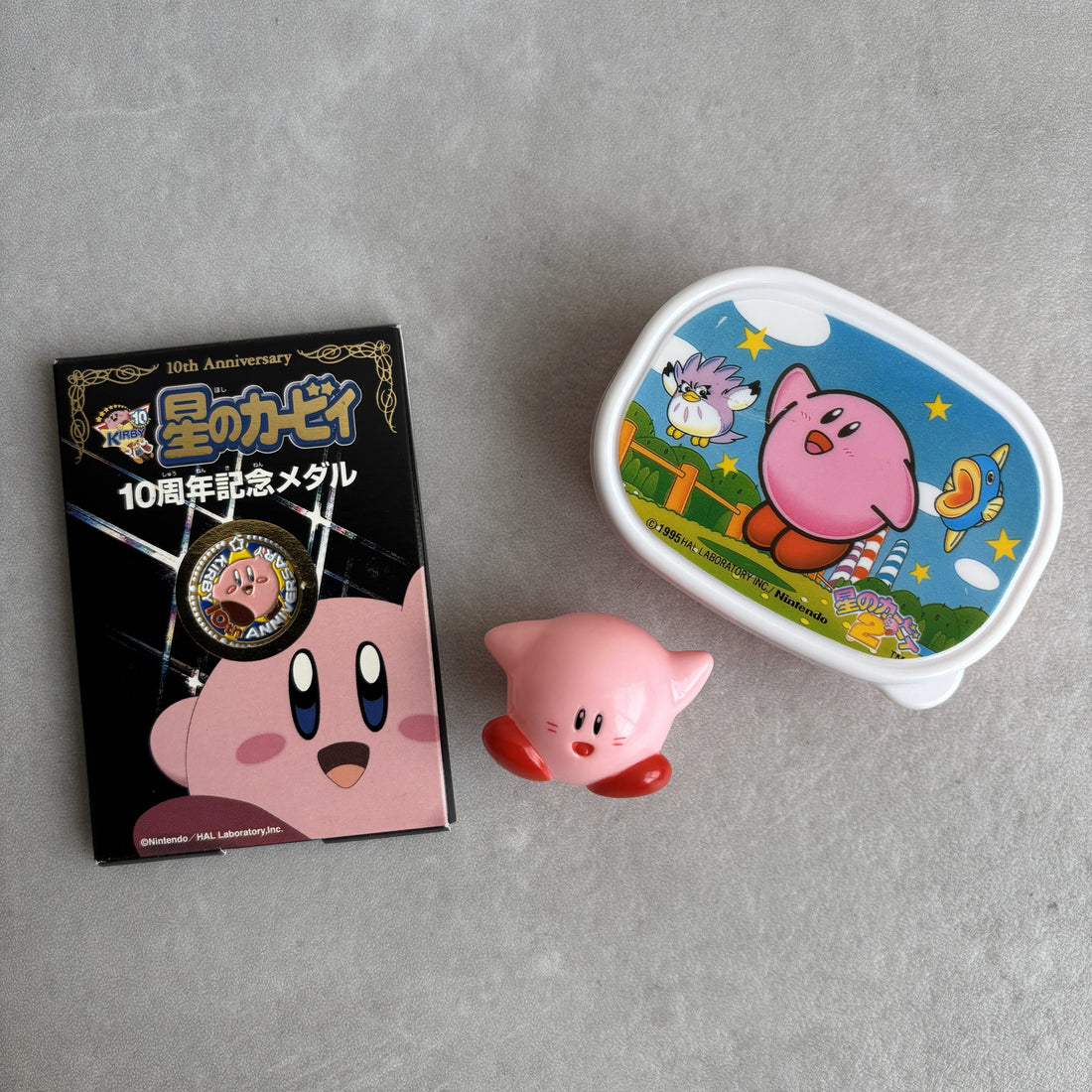 【New Arrival】Kirby / 10th Anniversary Medal / Small Storage Box – Lunchbox-Shaped / Finger Puppet Figure