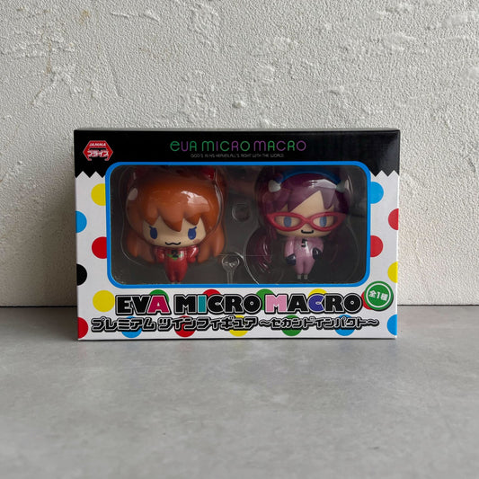 Japan_Neon Genesis Evangelion / EVA MICRO MACRO Twin Figures – Asuka & Mari