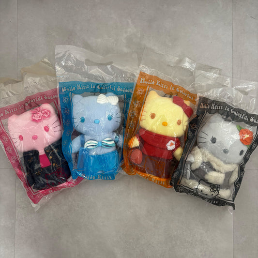 Japan Exclusive_Vintage_Sanrio × McDonald's / 2001 Vintage Hello Kitty in Colorful Seasons