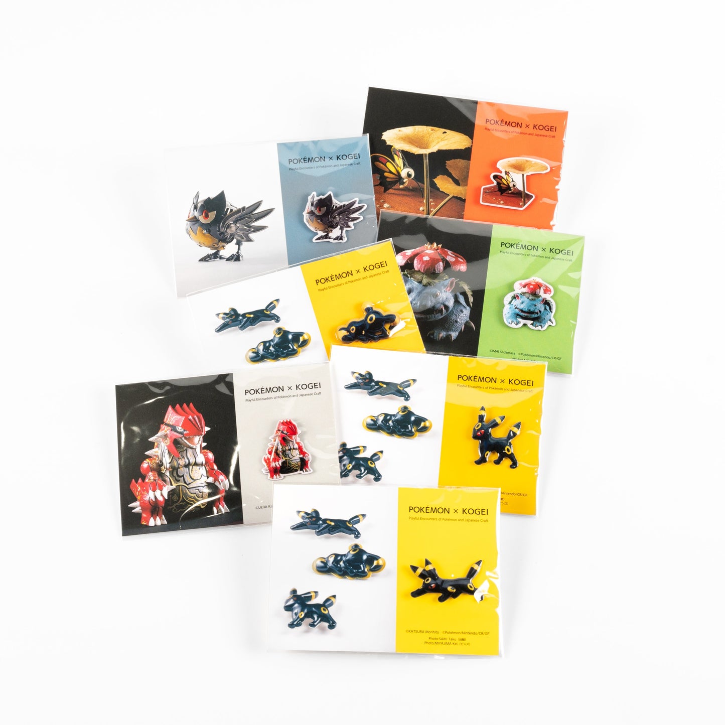 Pokémon × KOGEI / Umbreon Artisan Pin Badge - Running Ver.