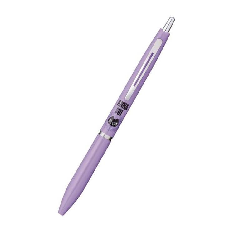 ANNA SUI x Pilot Acro / Ballpoint Pen 0.5mm - Silver Line Violet Cat