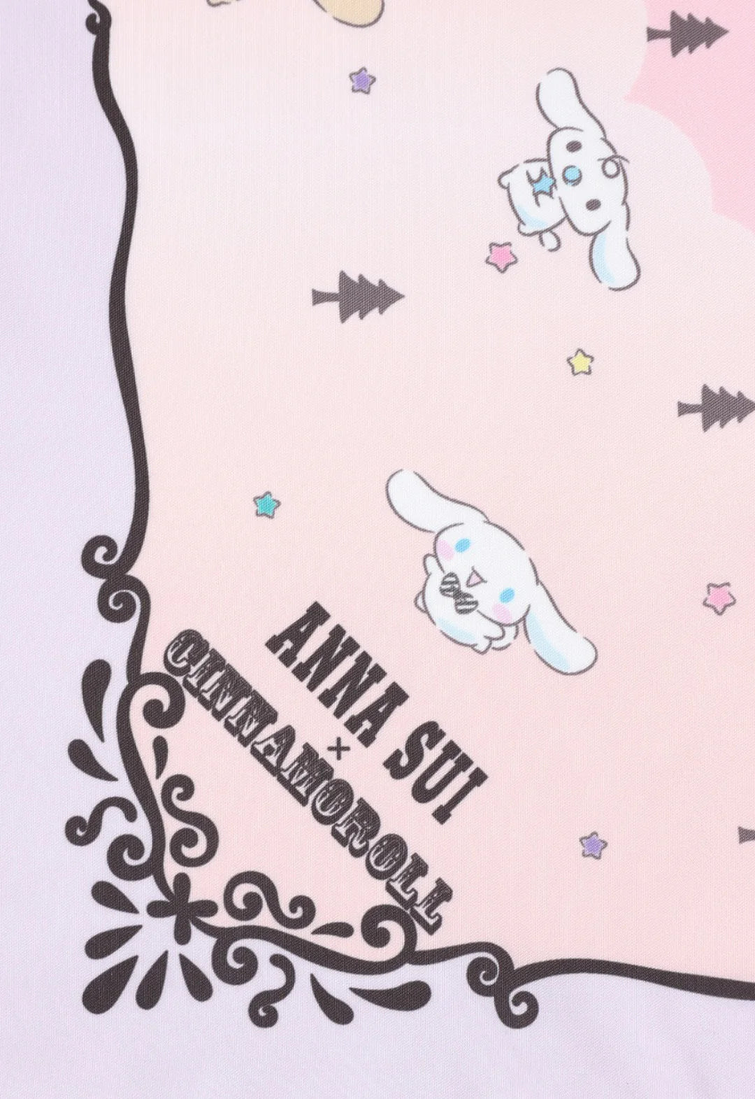 Anna Sui x Cinnamoroll / Polyester Scarf - Balloon - Pink