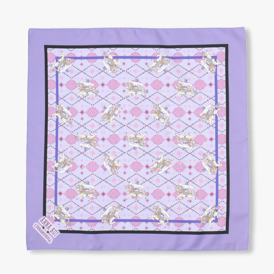 Anna Sui × Cinnamoroll / Polyester Scarf - Unicorn - Pale Purple