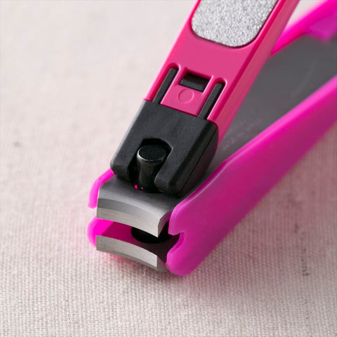 KAI Nail Clipper / Bloom Nail New Standard  ESize S Pink Edge / Made in Japan