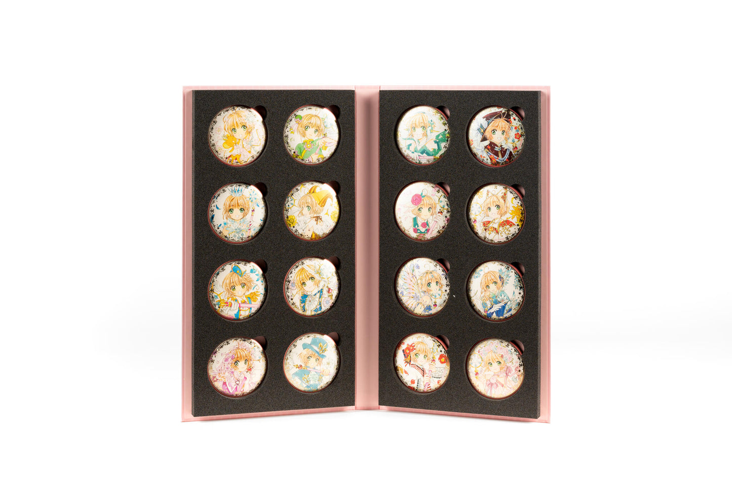 Cardcaptor Sakura / 16-Piece Badge set - Clear Card Vol.1 / Japan CLAMP Exhibition Exclusive