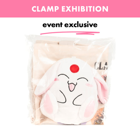 Magic Knight Rayearth / Eco Bag with Mokona Plush Pouch / Japan CLAMP Exhibition Exclusive