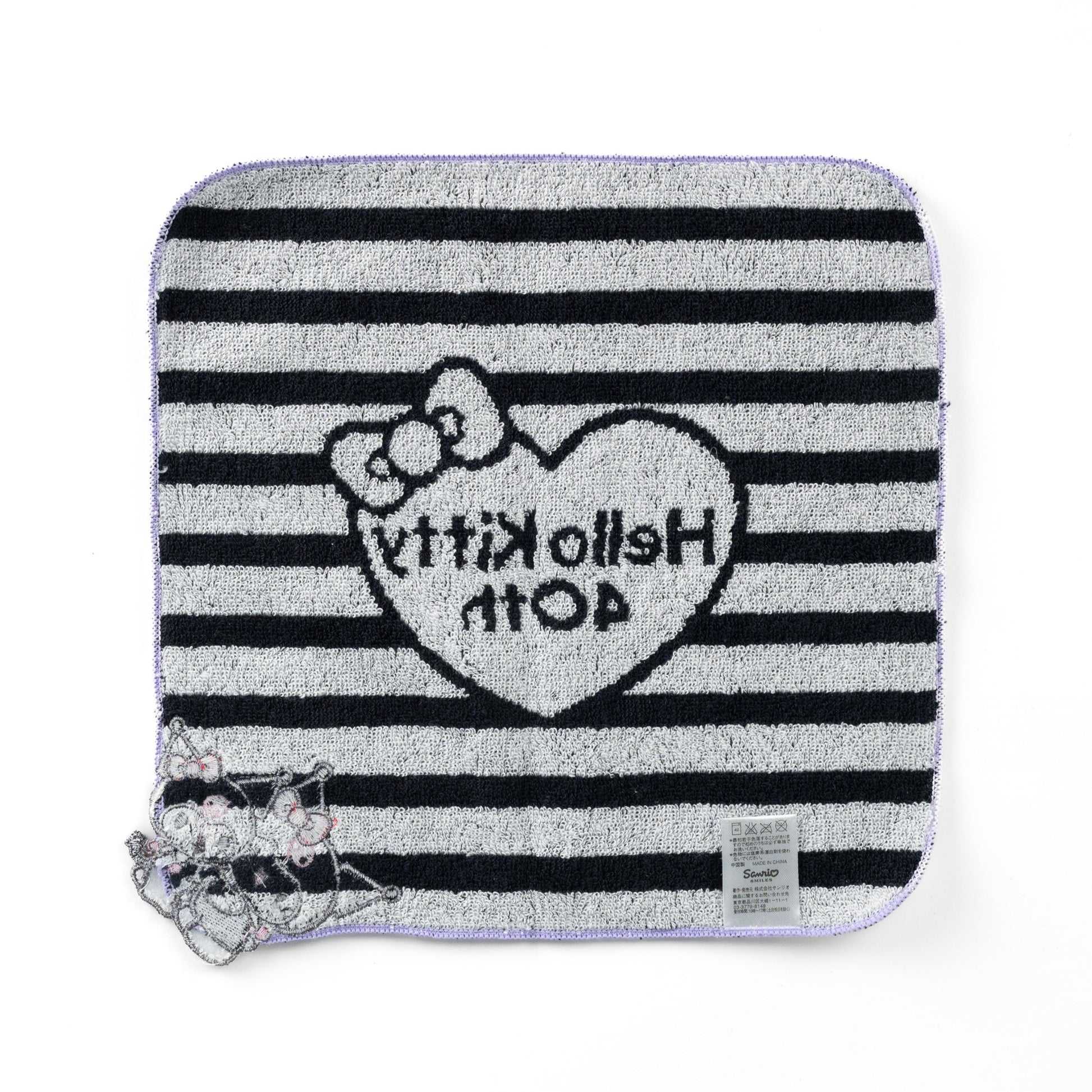 JapanExclusive_vintage_HelloKitty40thAnniversaryHandtowel_HelloKitty_Kuromi_02_otakupopmall