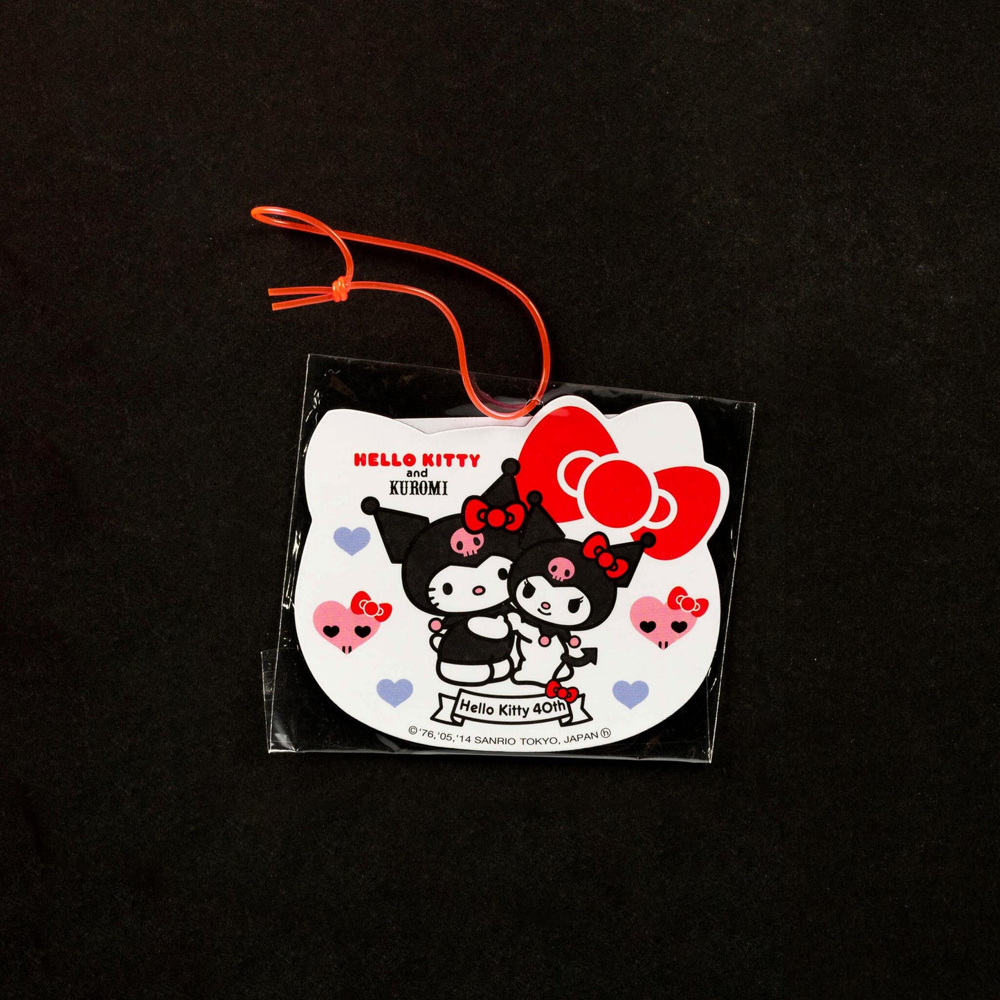JapanExclusive_vintage_HelloKitty40thAnniversaryMagnet_Kuromi