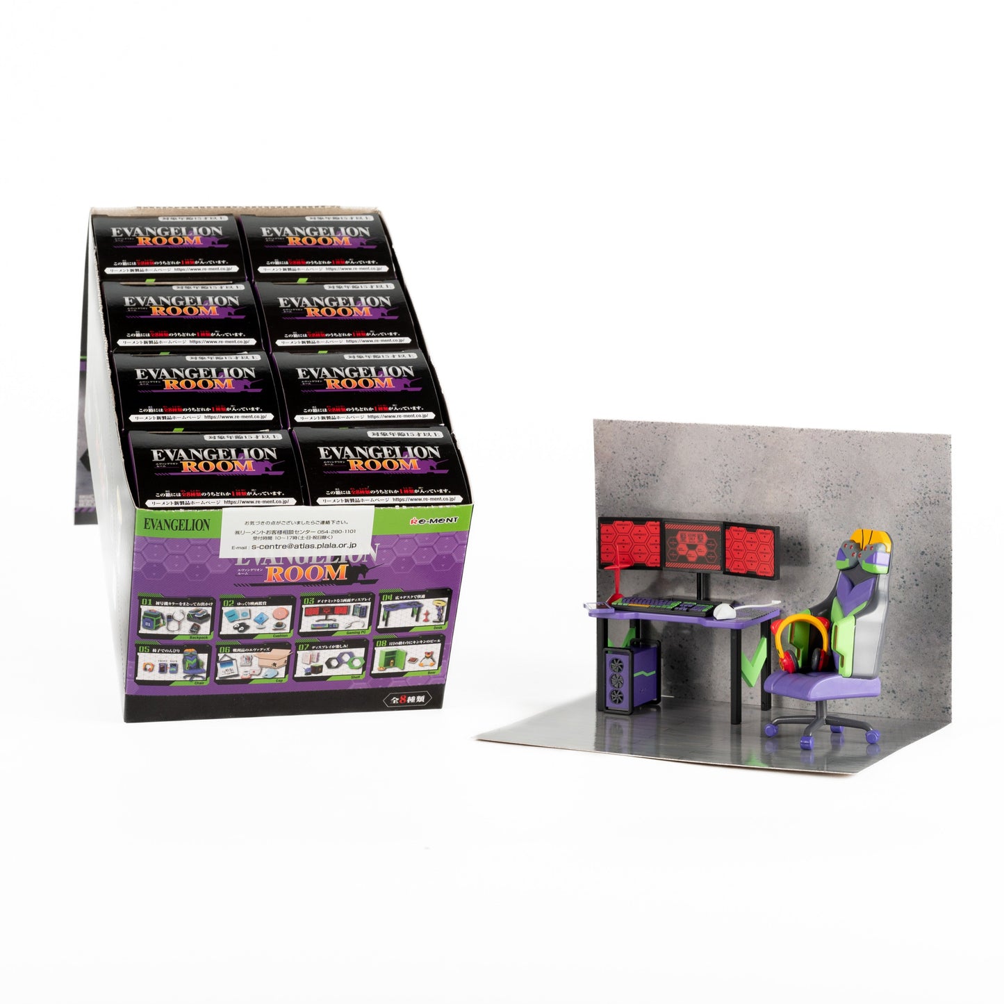 JapanExclusive_Rement_NeonGenesisEvangelion_EvangelionRoomFigures_CompleteBox_02