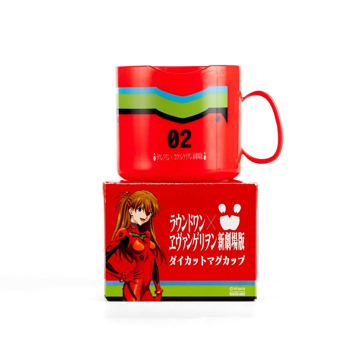 Neon Genesis Evangelion × ROUND1 Japan / Unit-02Asuka Mug