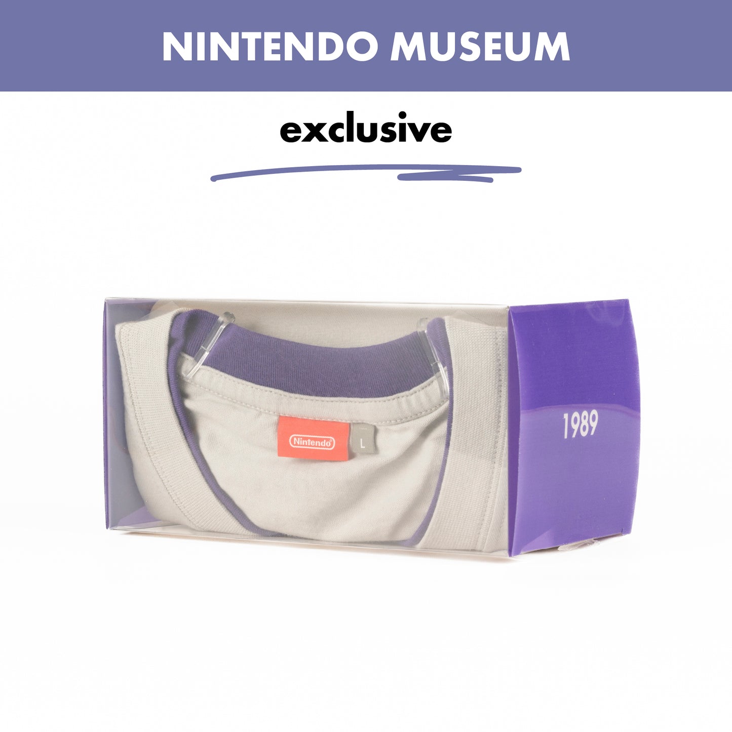 Nintendo Museum / Game Boy Logo T-Shirt – Size L