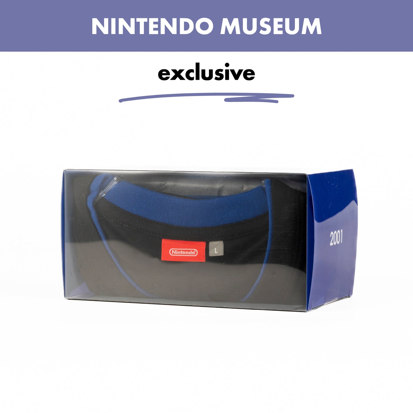 Nintendo Museum / Game Cube Logo T-Shirt – Size L