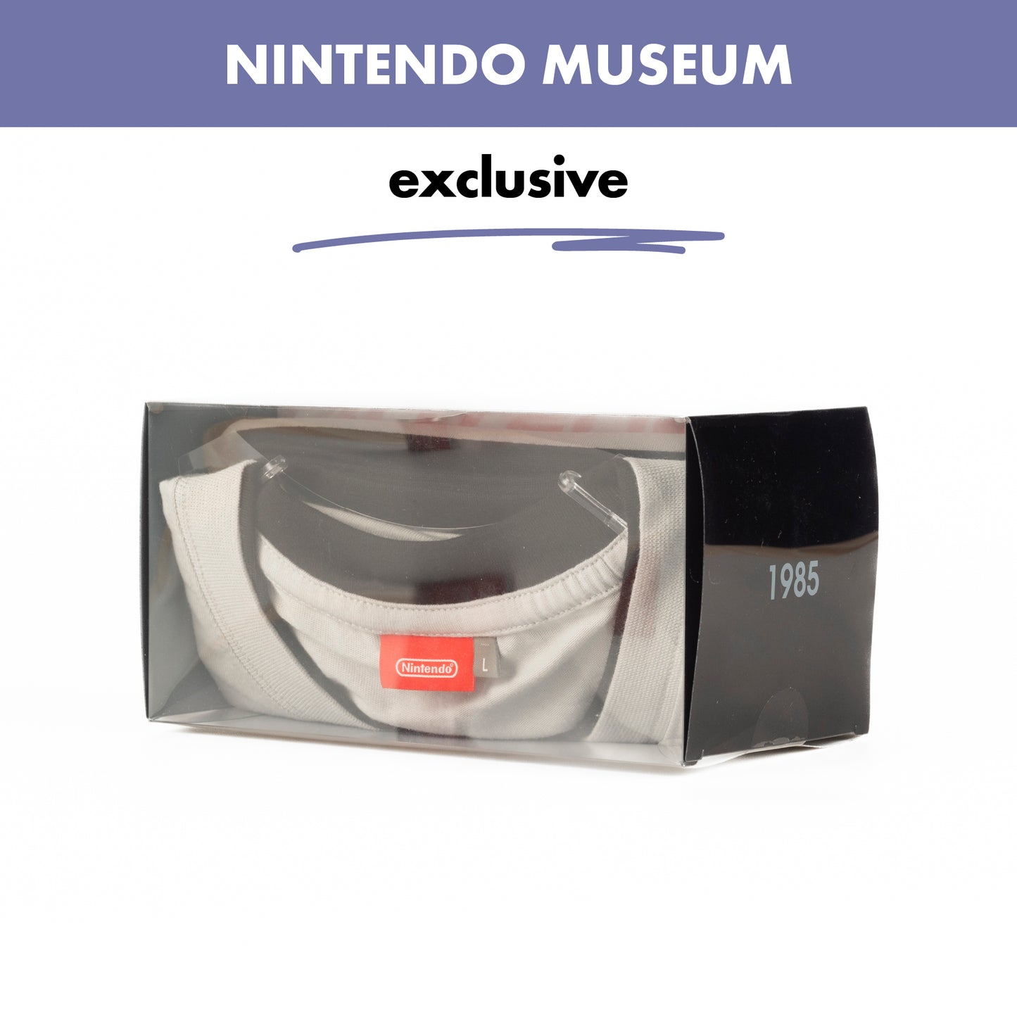 Nintendo Museum / Nintendo Entertainment System Logo T-Shirt – Size L