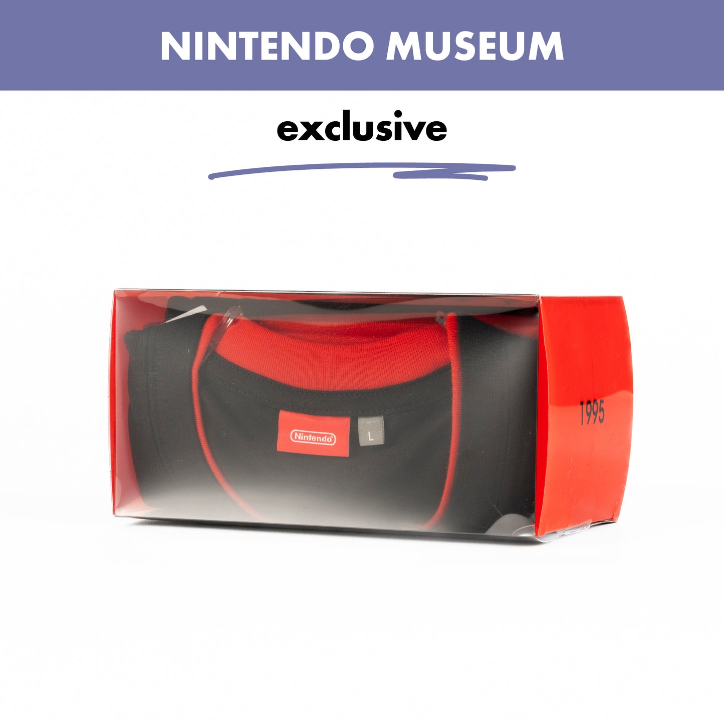 Nintendo Museum / Virtual Boy Logo T-Shirt – Size L