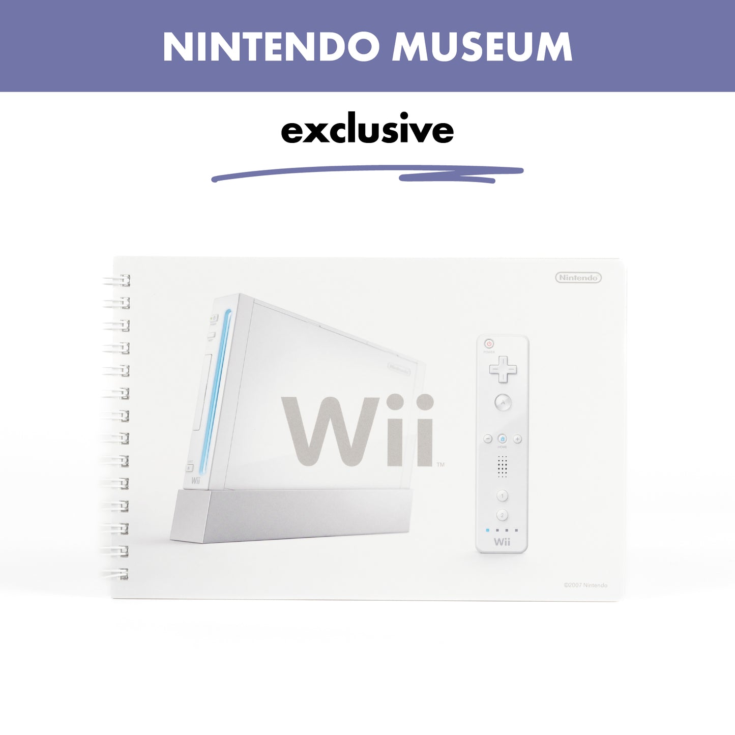 Nintendo Museum / Wii Ring Notebook