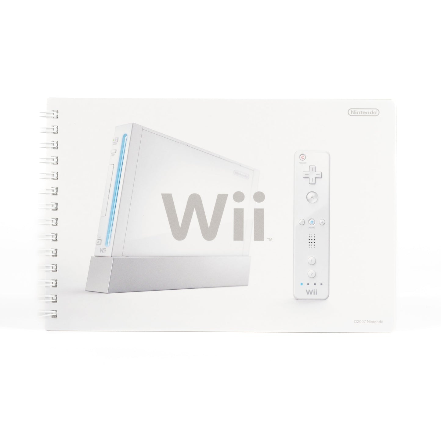 Nintendo Museum / Wii Ring Notebook