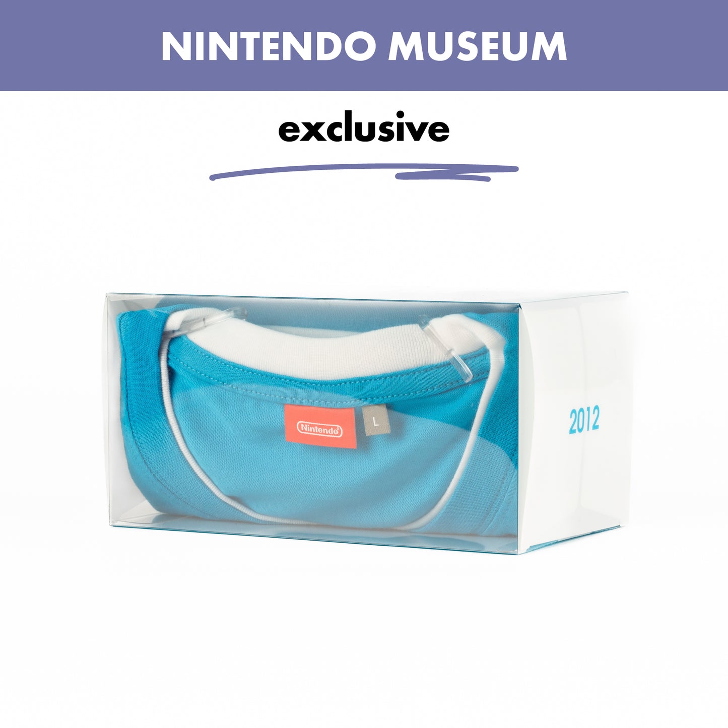 Nintendo Museum / Wii U Logo T-Shirt – Size L