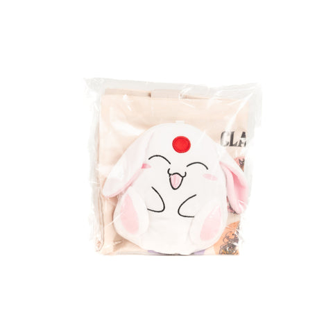 Magic Knight Rayearth / Eco Bag with Mokona Plush Pouch Front / Japan CLAMP Exhibition Exclusive