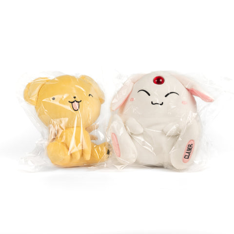 CLAMP / 2-Piece Plush Doll Set - Kero-chan & Mokona Front / Japan CLAMP Exhibition Exclusive