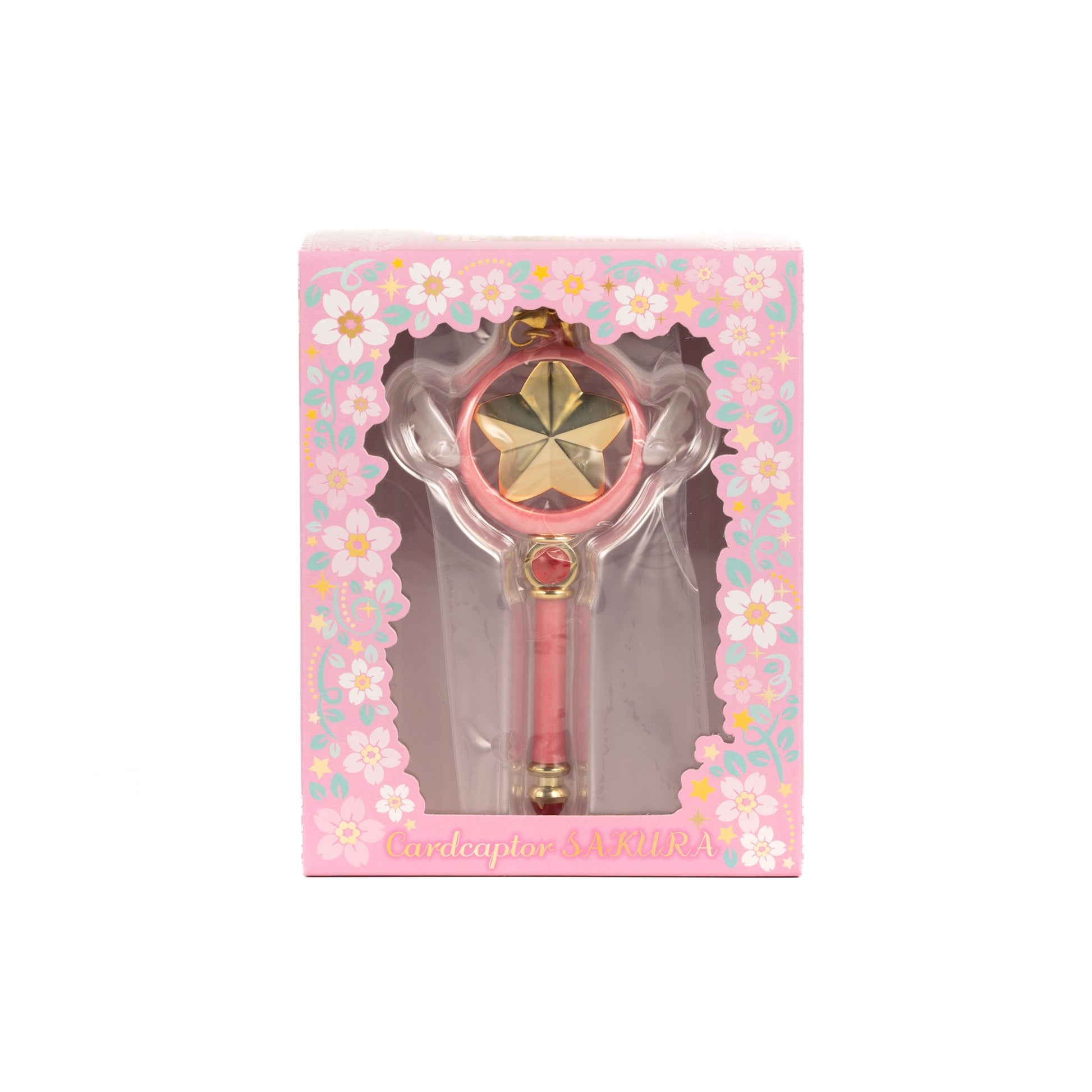 Cardcaptor Sakura / 2-Piece Keychain Pen Set - Star Wand Front / Japan CLAMP Exhibition Exclusive