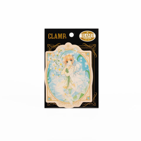 Cardcaptor Sakura / Travel Sticker Front / Japan CLAMP Exhibition Exclusive