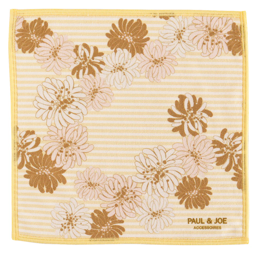 PAUL & JOE × Classic Pooh / Reversible Cleaning Handkerchief - Yellow