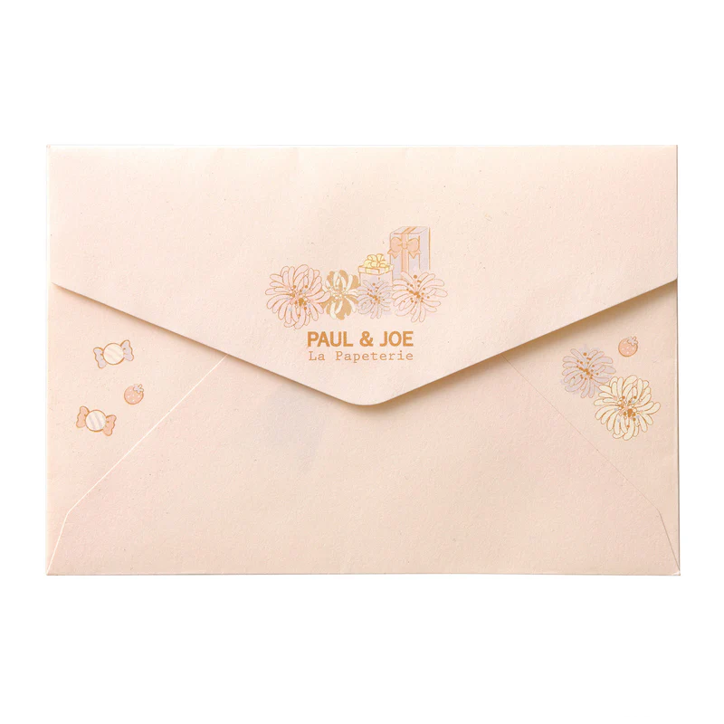 PAUL & JOE × My Melody / Message Card and Envelope Set - Pink