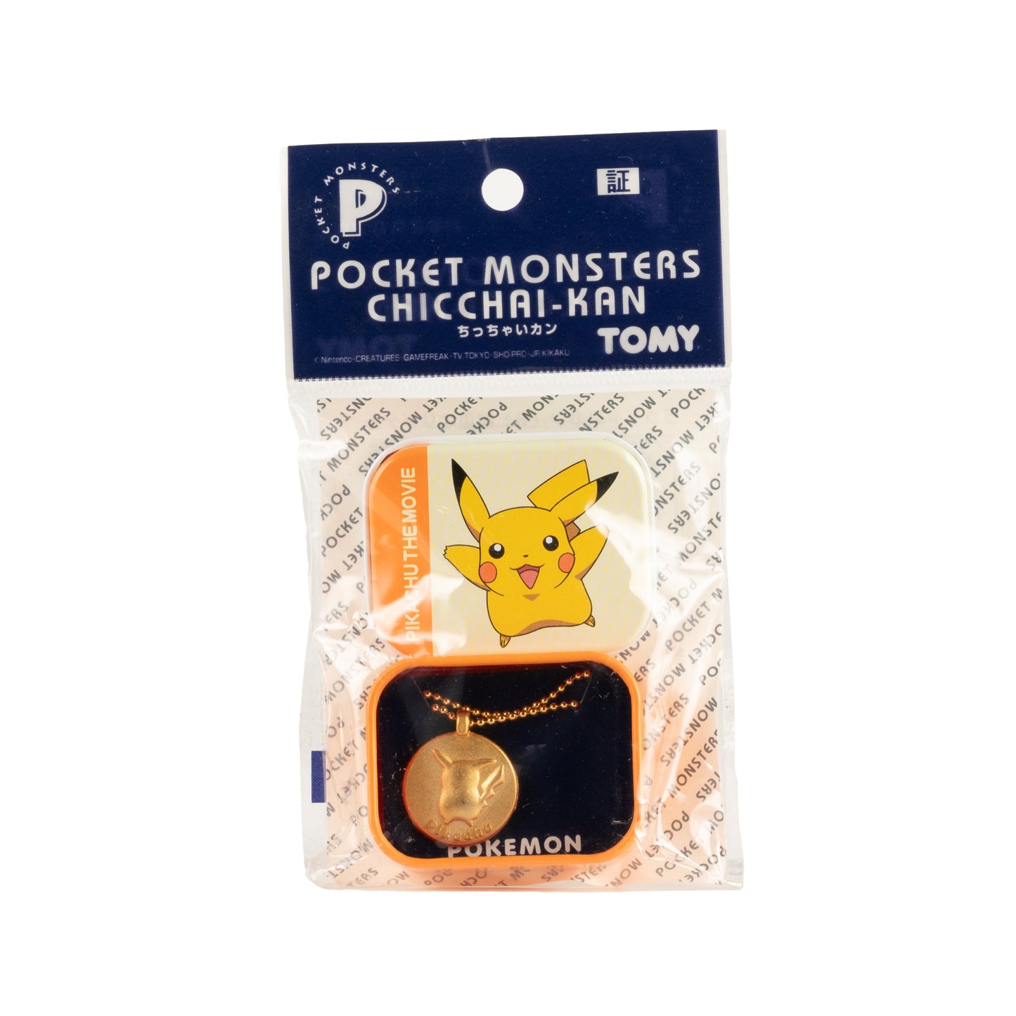 Pokémon / Small Tin with Pikachu Mascot – Movie Original Ver.