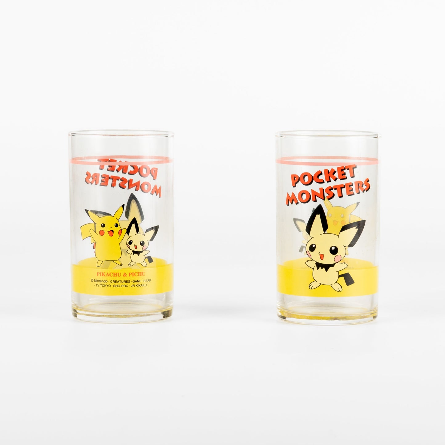 Pokemon_japan_VintageGlasses_Pikachu_Pichu
