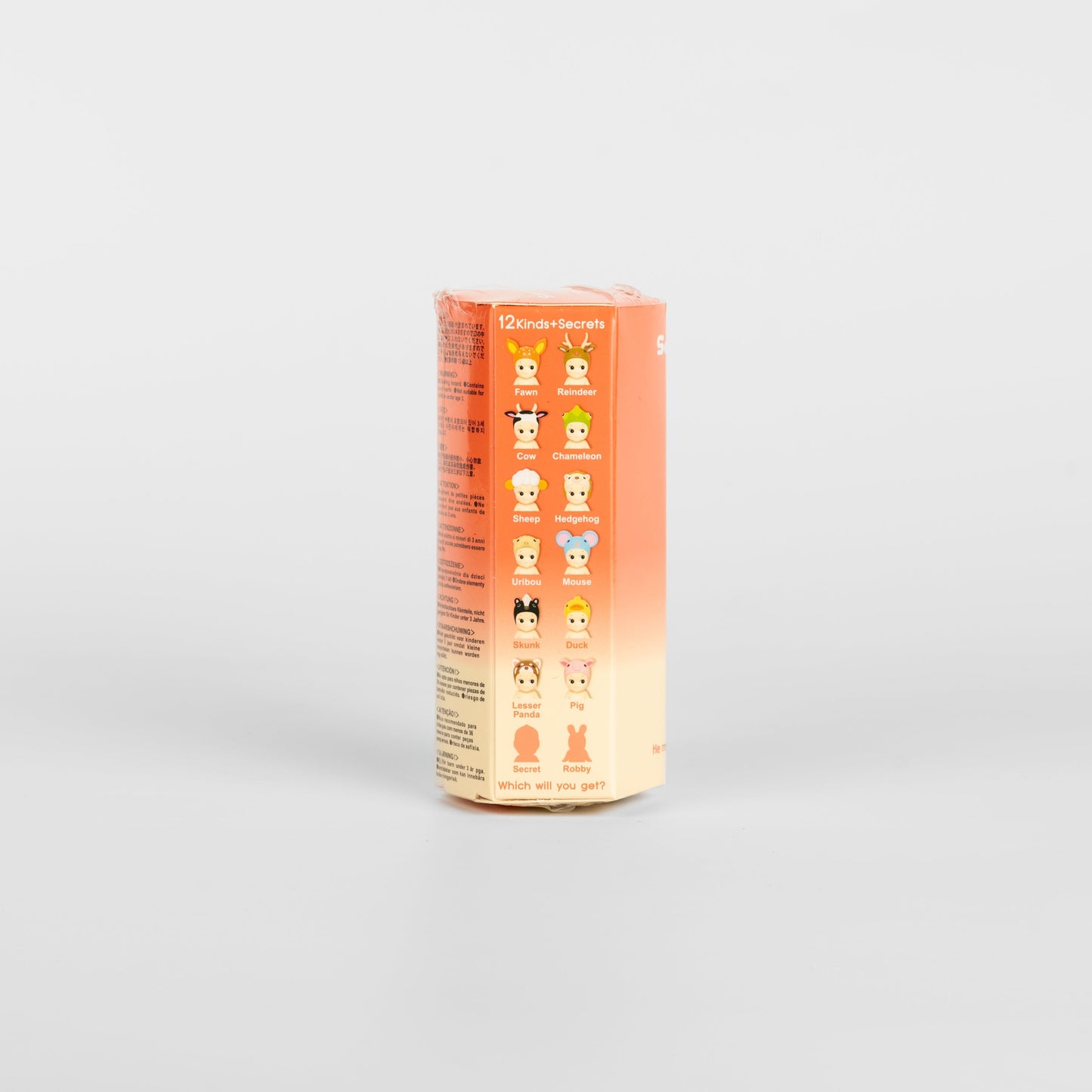 Sonny Angel Blind Box - Animal Series Ver.2 Packaging Box Back