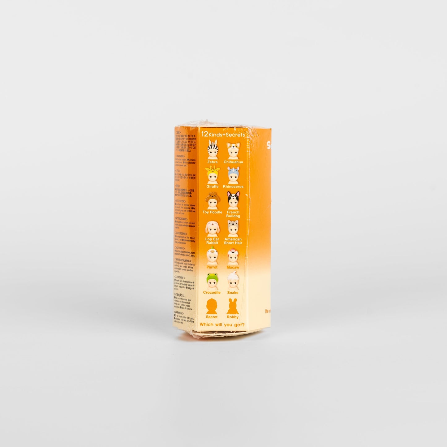 Sonny Angel Blind Box - Animal Series Ver.3 Packaging Box Back