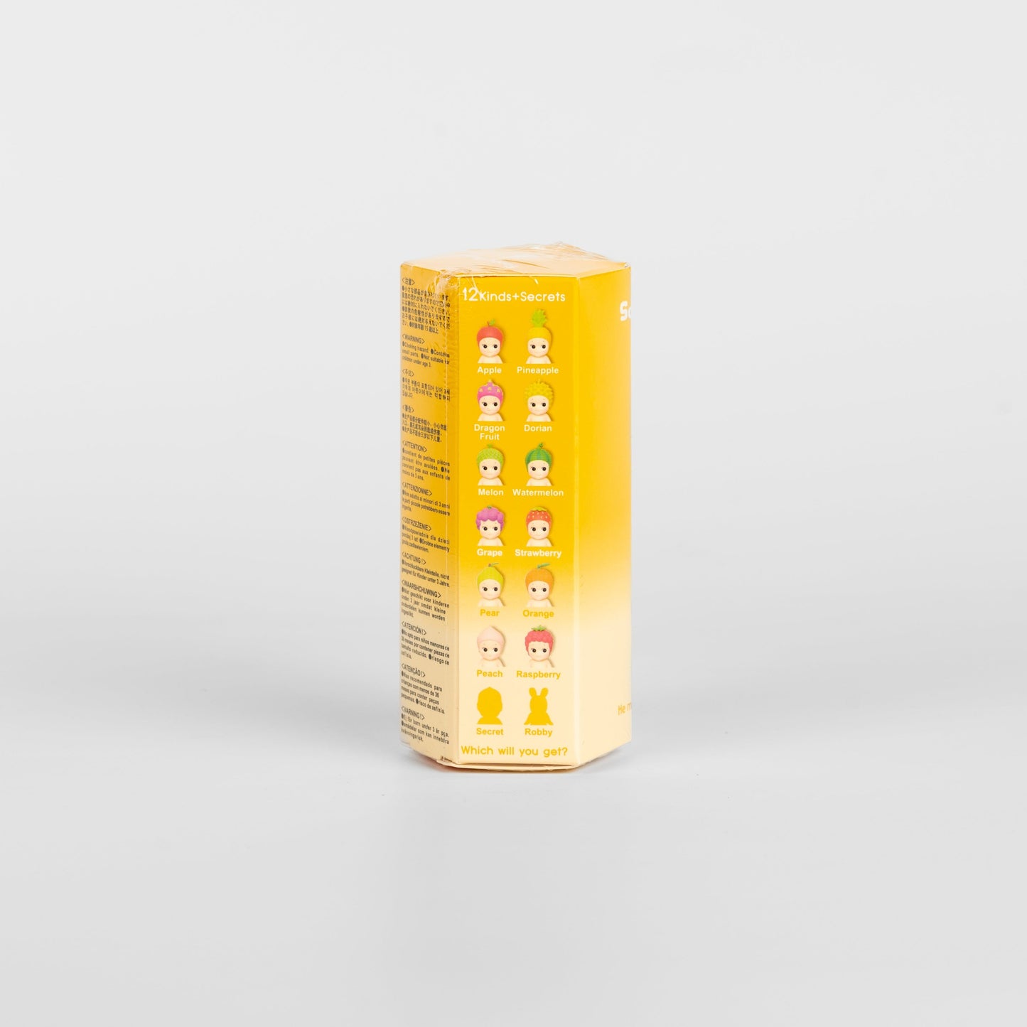 Sonny Angel Blind Box - Fruit Series Packaging Box Back