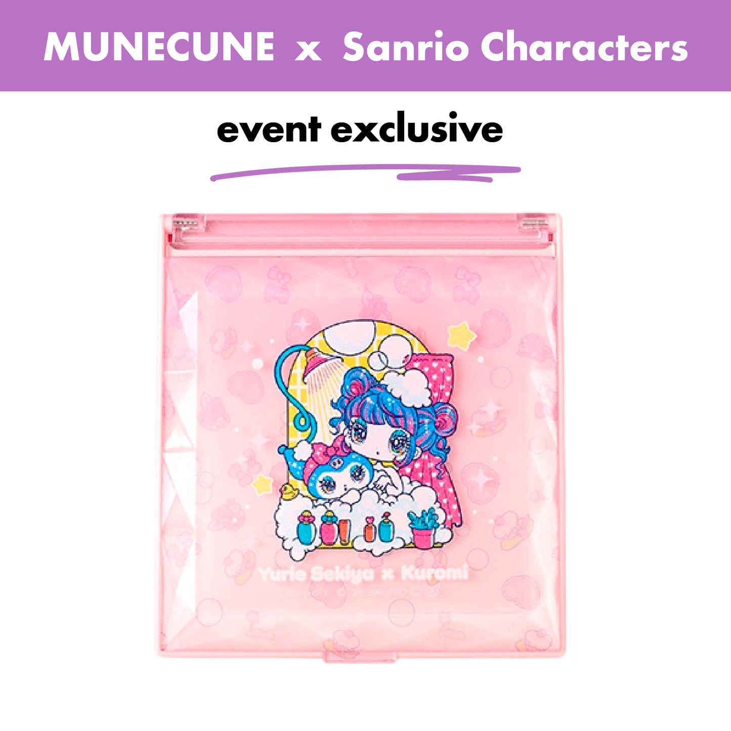 Sanrio × Sekiya Yurie Collaboration / Kuromi Jewel Mirror