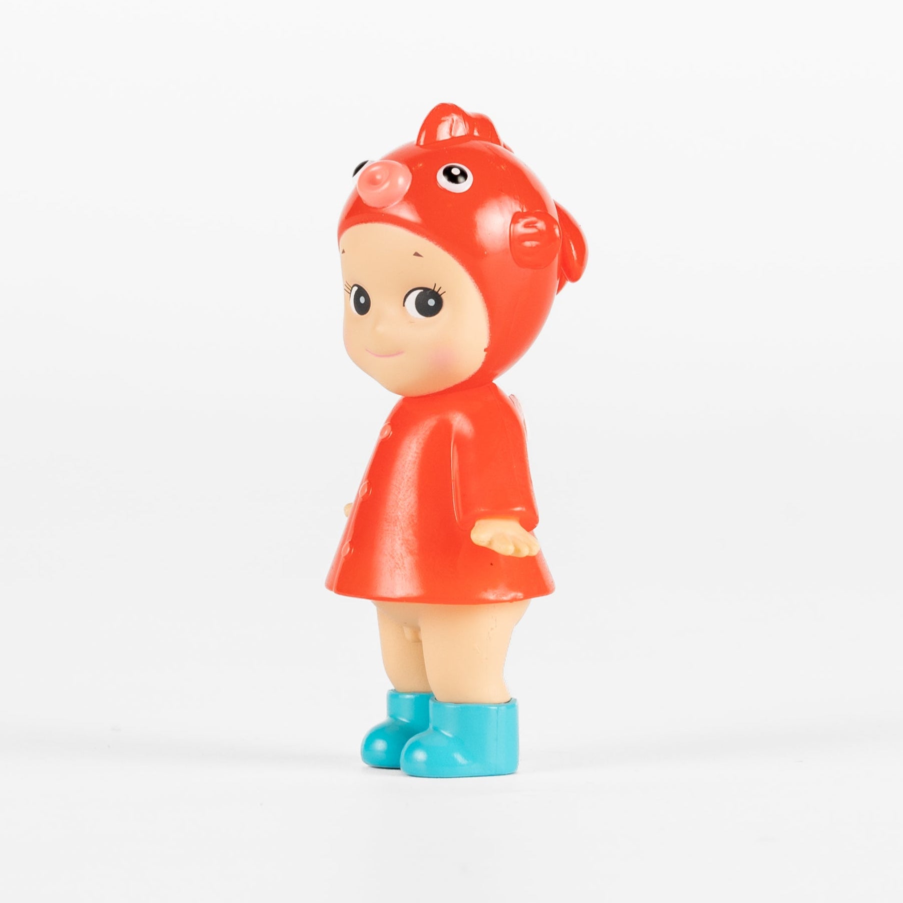 Sonny Angel Blind Box - I LOVE RAINY DAY Series Figure(Goldfish) Side