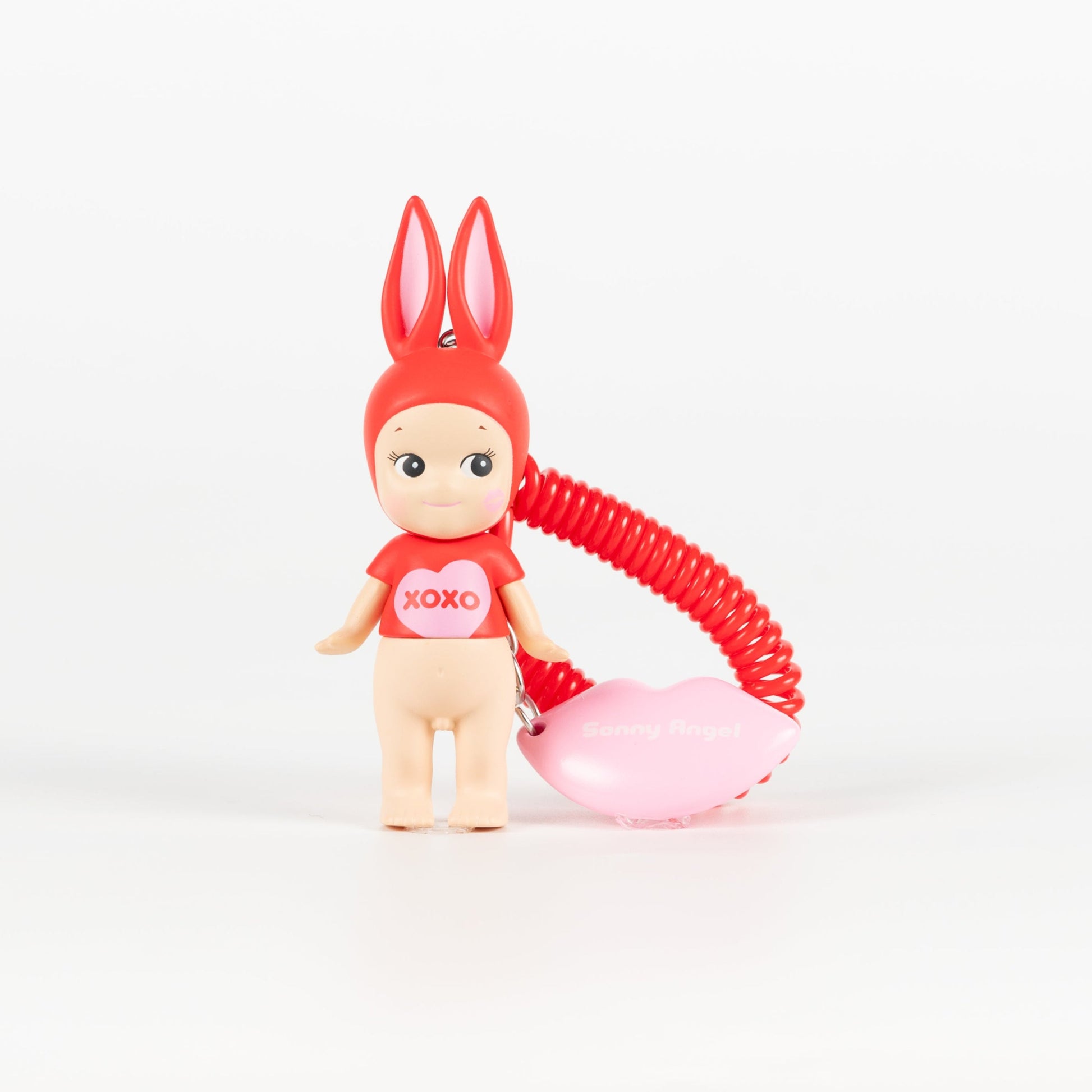 Sonny Angel Blind Box - Mini Figure Charm Kiss Kiss Series Figure(Rabbit) Front