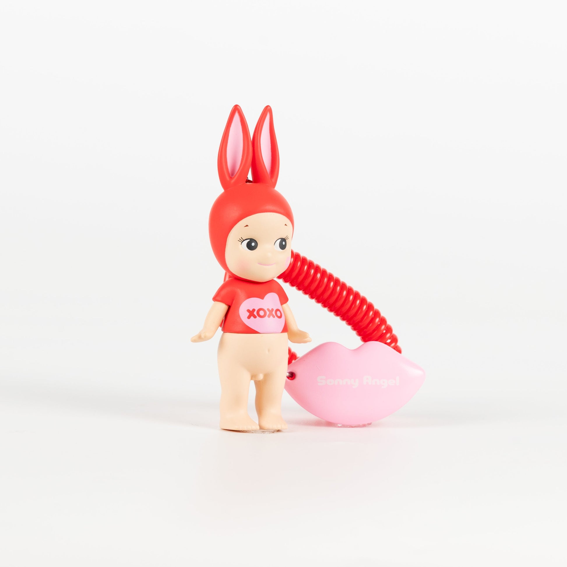 Sonny Angel Blind Box - Mini Figure Charm Kiss Kiss Series Figure(Rabbit) Side2