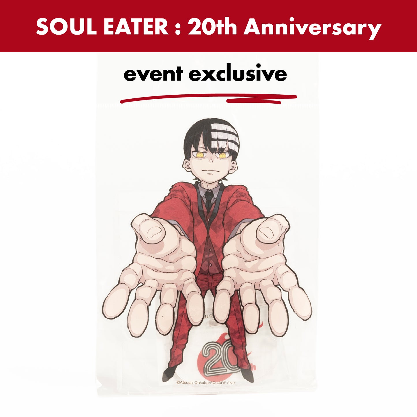 SOUL EATER / Death The Kid Acrylic Stand / 20th Anniv. Exhibition Japan Exclusive Goods