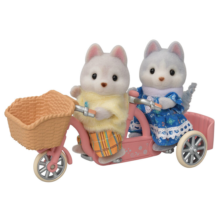 Sylvanian Families / Cycling Set – Husky Siblings