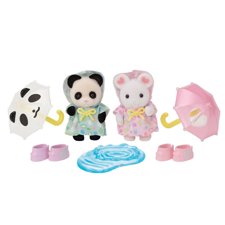 Sylvanian Families / Baby Friends Set – Rainy Day