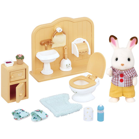 Sylvanian Families / Chocolate Rabbit Boy – Furniture Set