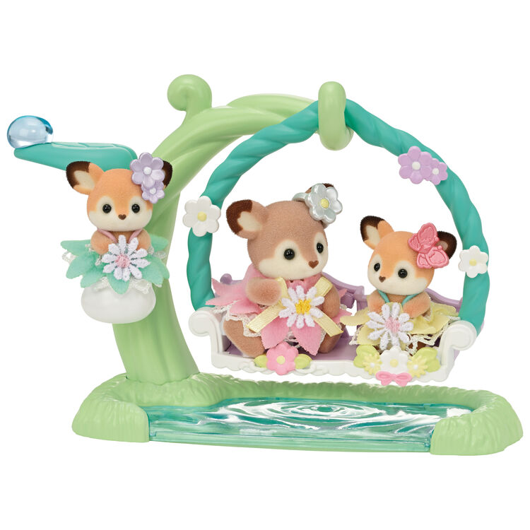 Sylvanian Families / Deer Baby – Riverside Swing Set