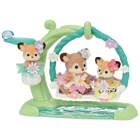 Sylvanian Families / Deer Baby – Riverside Swing Set