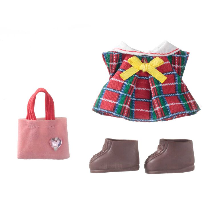 Sylvanian Families / Girl Dress (Red)_contents