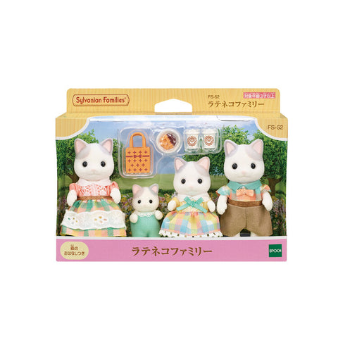 Sylvanian Families / Latte Cat Family_package