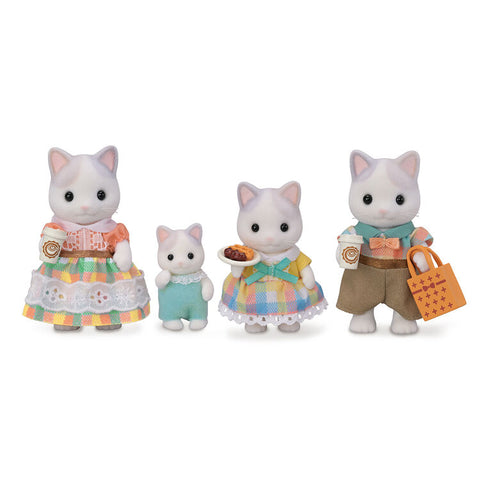 Sylvanian Families / Latte Cat Family