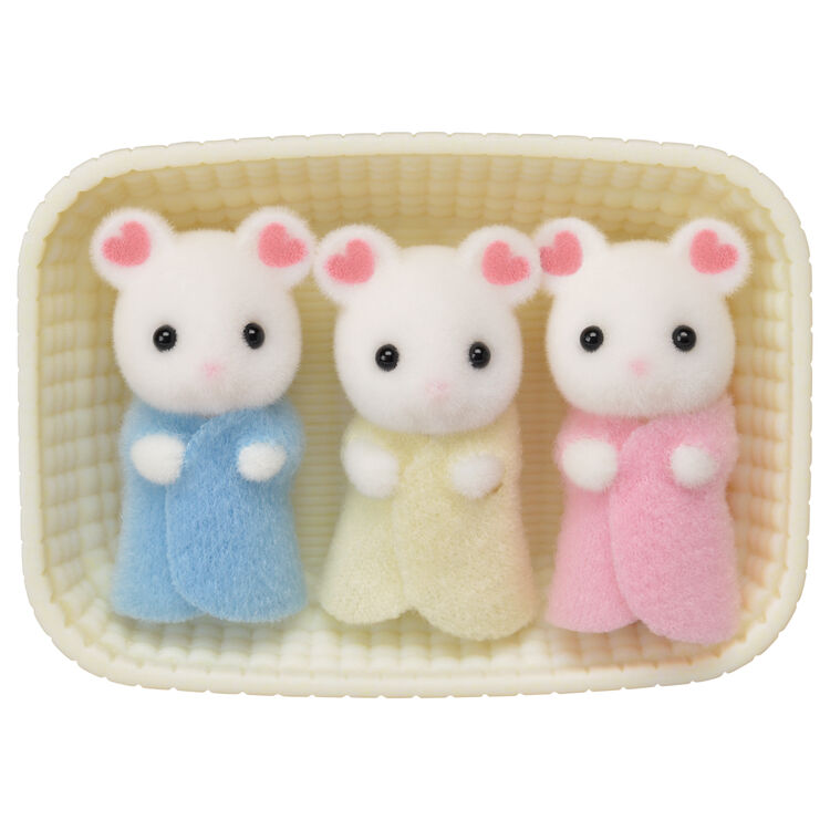 Sylvanian Families / Marshmallow Mouse Triplets