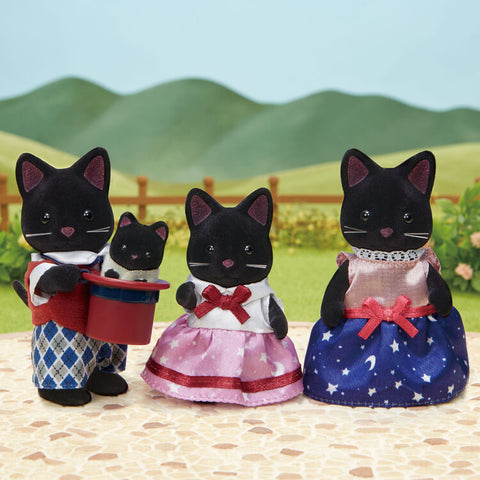 Sylvanian Families / Midnight Cat Family_2