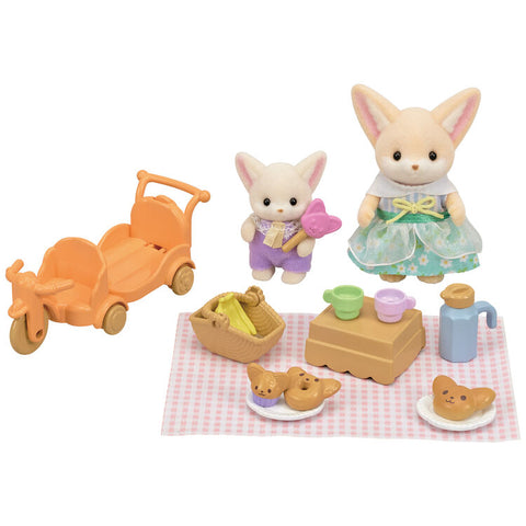 Sylvanian Families / Picnic Set – Fennec Fox Siblings