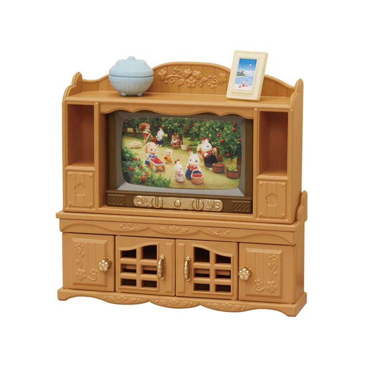 Sylvanian Families / Television & Stand Set