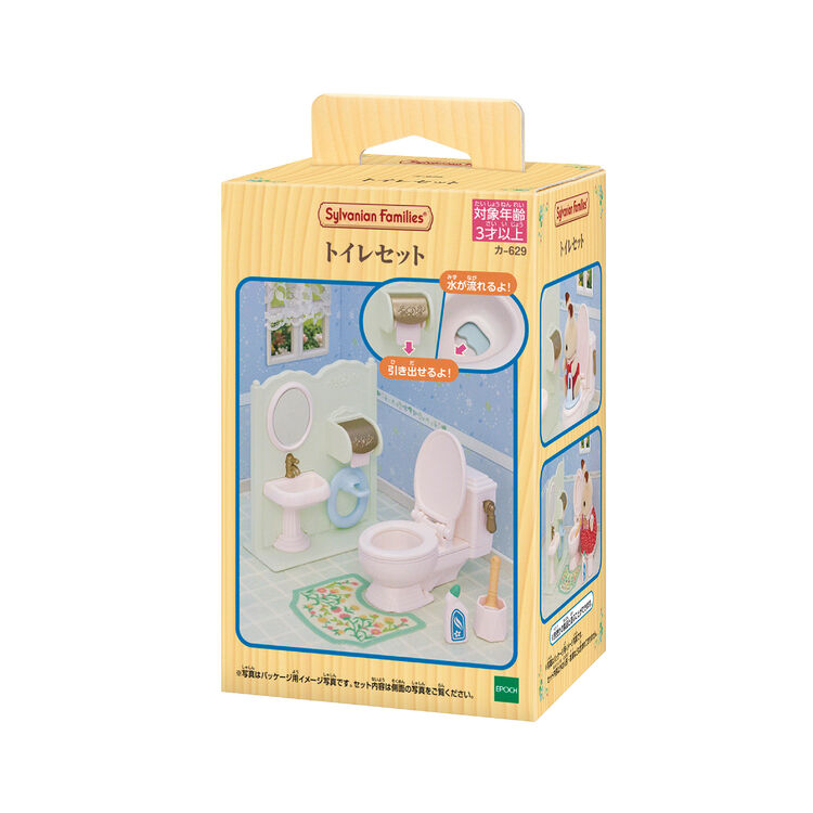 Sylvanian Families / Toilet Set_package
